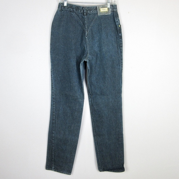 Vintage 1990's Lawman Western Jeans, Black Denim M - Picture 7 of 7